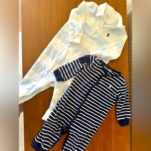Lot of Ralph Lauren Baby Boy one pieces